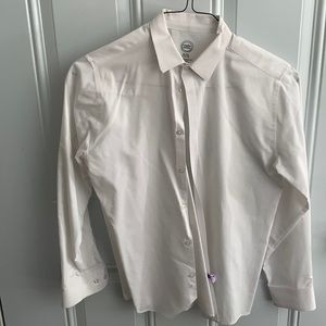 Boys dress shirt size 14-16 white